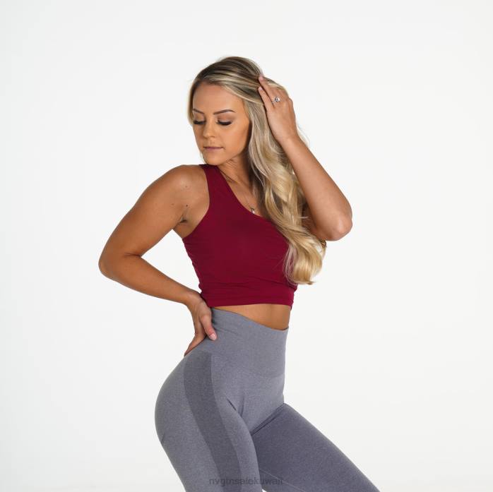 NVGTN لياقة بدنية نحيف خزان عوج توت بري 420J284