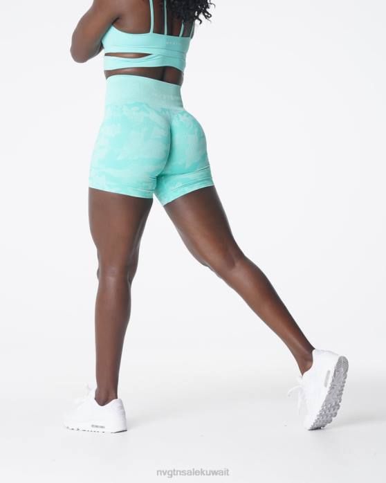 NVGTN لياقة بدنية نحيف كامو سلس السراويل نعناع 420J448