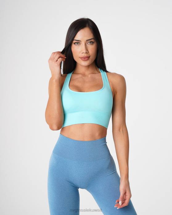 NVGTN لياقة بدنية نحيف إشعال حمالة صدر سلسة أكوا 420J45