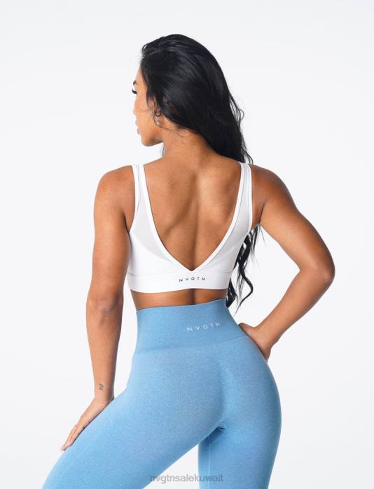 NVGTN لياقة بدنية نحيف حمالة الصدر الحلم أبيض 420J47