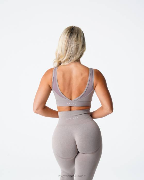 NVGTN لياقة بدنية نحيف حمالة الصدر الحلم رمادي داكن 420J48