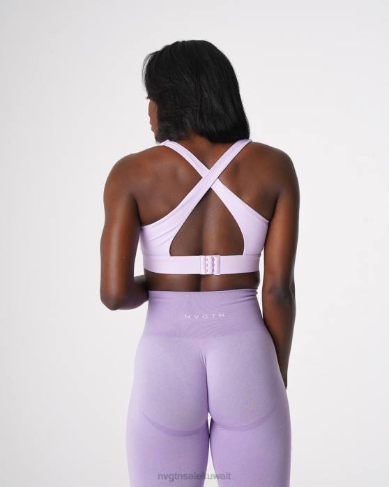 NVGTN لياقة بدنية نحيف تكشف حمالة الصدر الخزامى 420J54