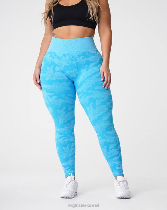 NVGTN لياقة بدنية نحيف طماق كامو سلس منطقة البحر الكاريبي 420J666