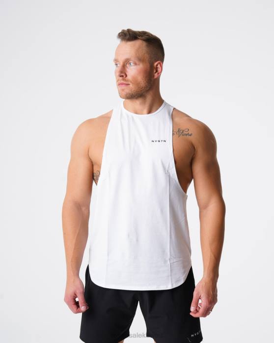 NVGTN قمم رجال خزان حافة النبض أبيض 420J773