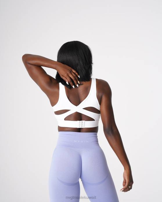 NVGTN لياقة بدنية نحيف جاذبية الصدرية أبيض 420J91